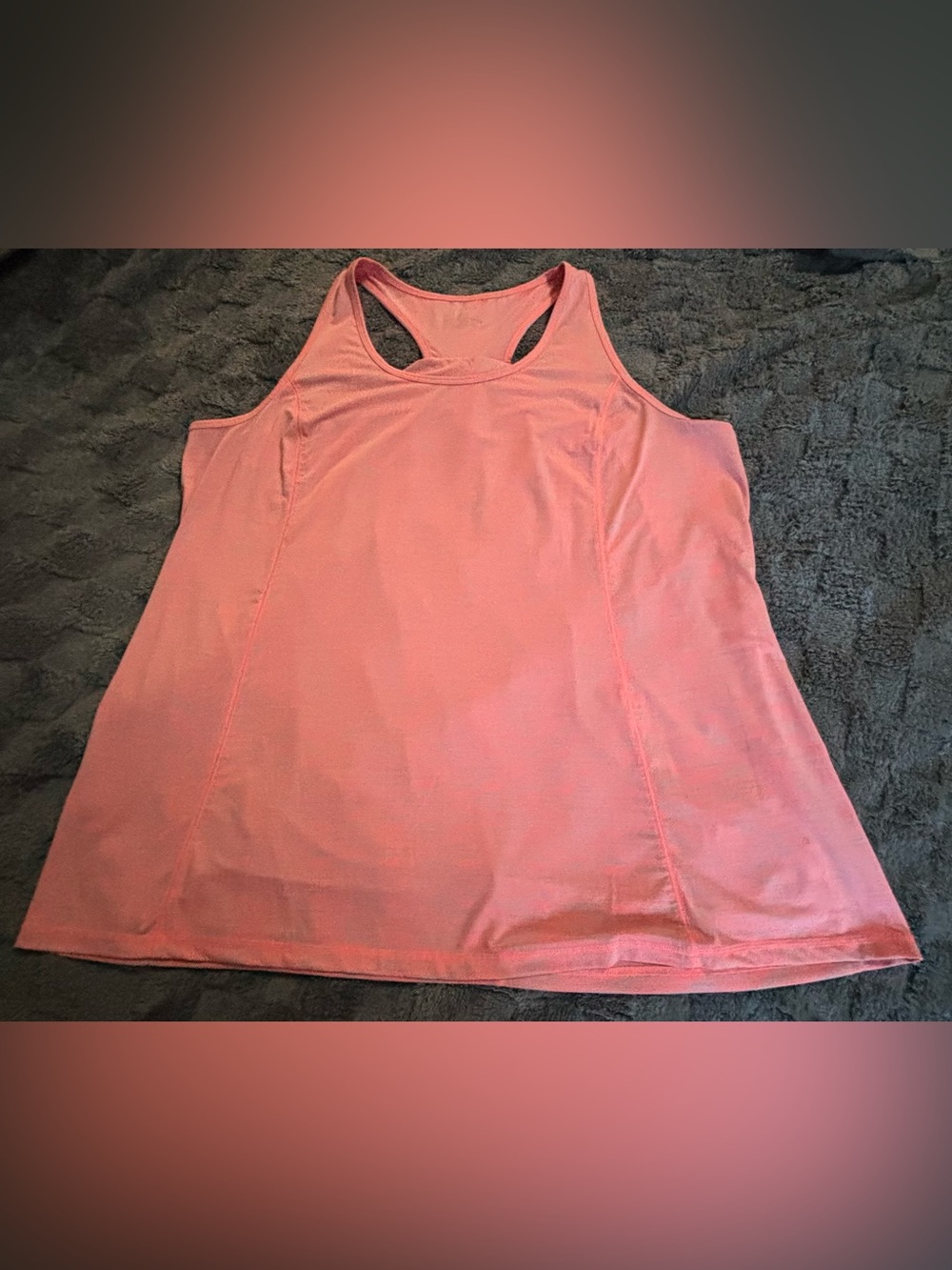 Livi Active Coral Pink Racerback Tank Top